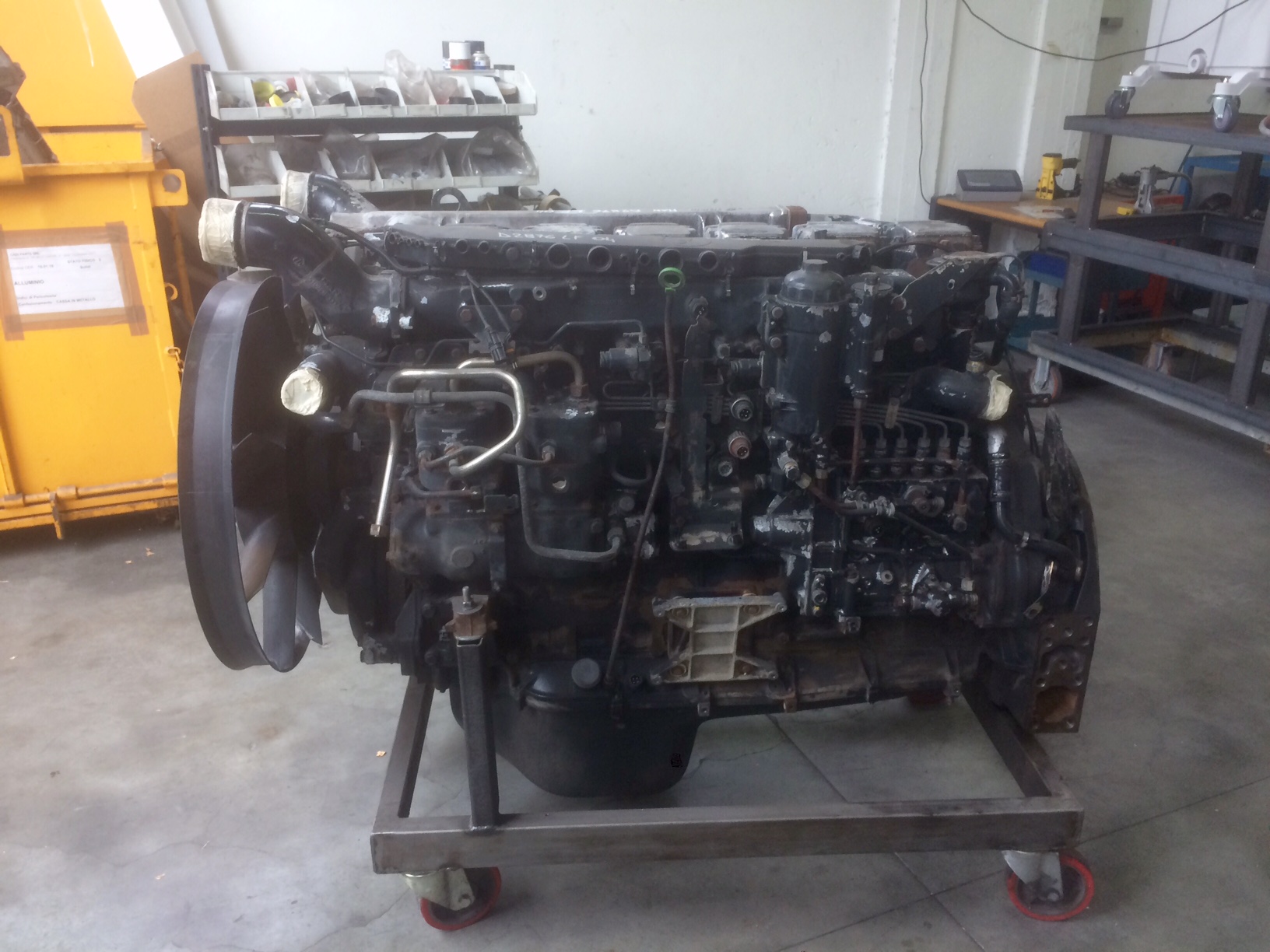 motore completo man d2876lf04 usato km 342000
